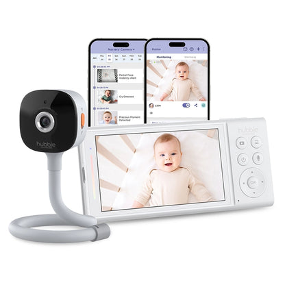 Hubble Connected GoBaby AI Pro Smart Baby Monitor