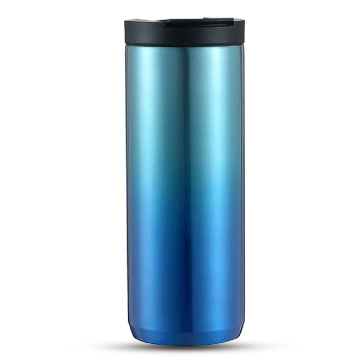 Hydrobrew Double Wall Insulated Tumbler Water Bottle 500ml (Blue)