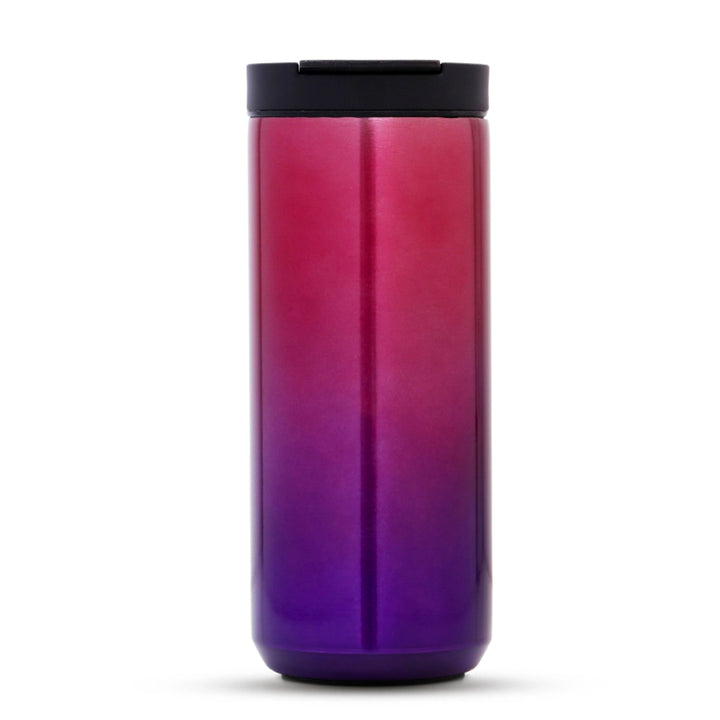 Hydrobrew Double Wall Insulated Tumbler Water Bottle Chrome 500ml