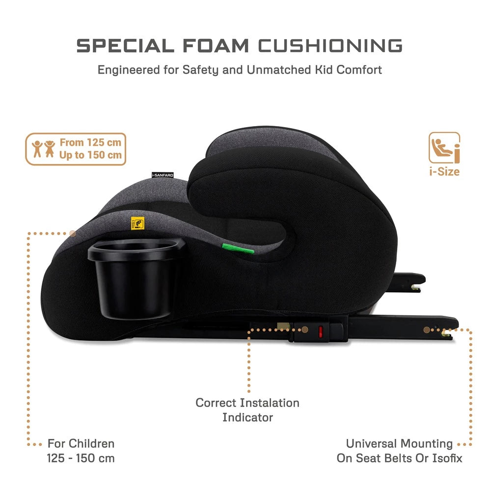 مقعد معزز من نيوبريز I-Sanfaro i-Size Isofix مقعد معزز من نيوبريز I-Sanfaro i-Size Isofix