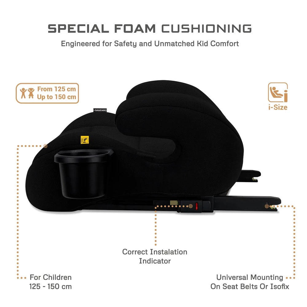 مقعد معزز من نيوبريز I-Sanfaro i-Size Isofix مقعد معزز من نيوبريز I-Sanfaro i-Size Isofix