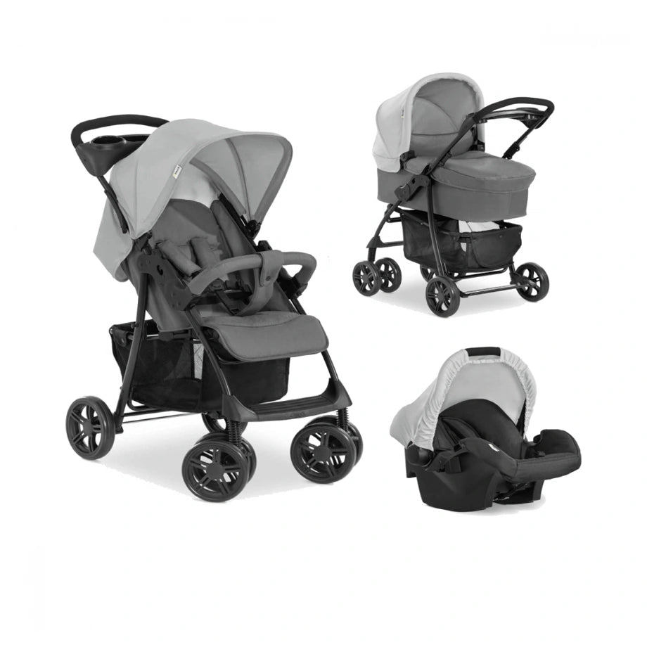 Hauck Shopper Trioset Stroller (Grey)