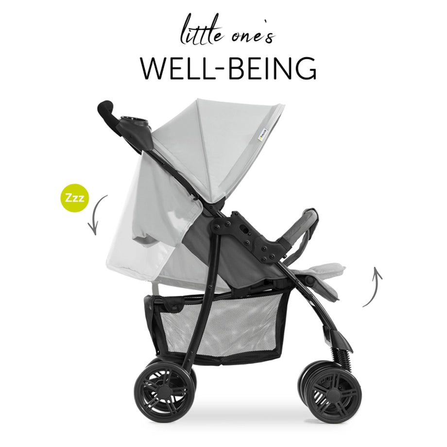Hauck Shopper Trioset Stroller (Grey)