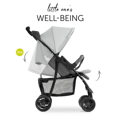 Hauck Shopper Trioset Stroller (Grey)
