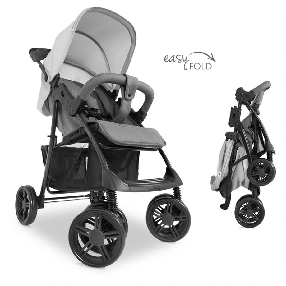 Hauck Shopper Trioset Stroller (Grey)