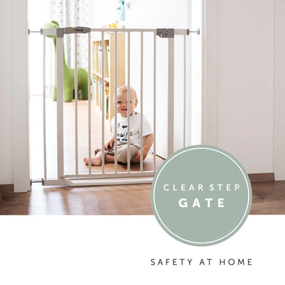 Hauck Safety Gates Clear Step Gate (White)