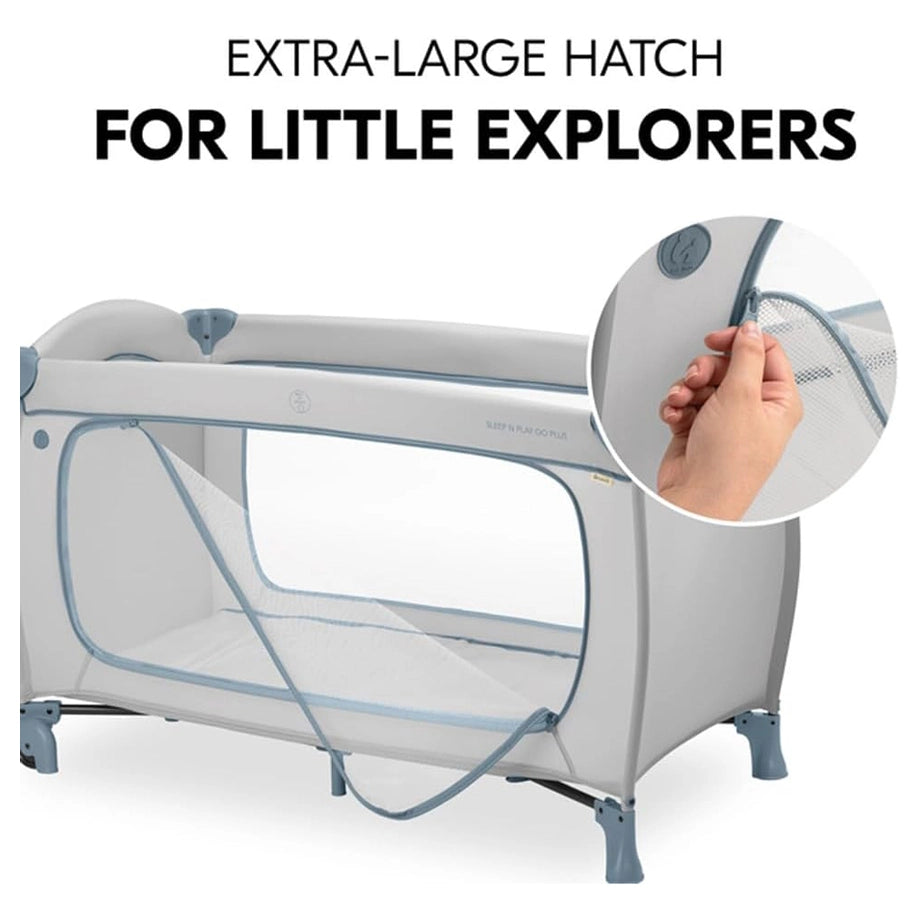 Hauck Sleep N Play Go Plus Travel Cot (Dusty Mint)