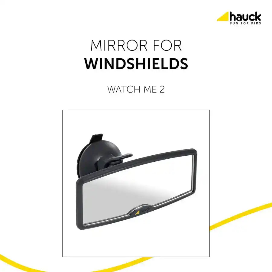 Hauck - Watch Me 2 Rear View Windscreen Mirror (Black)