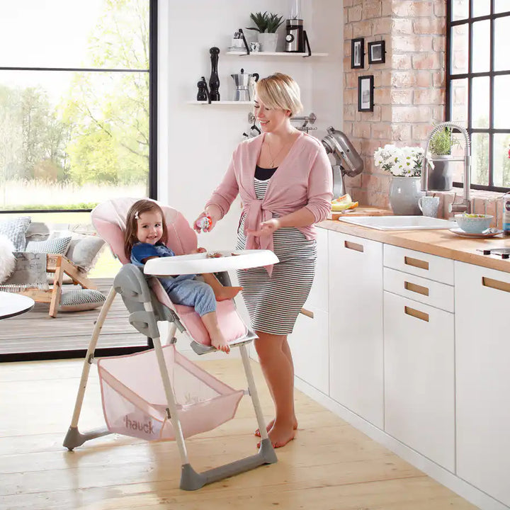 hauck seggiolone Hauck Sit N Relax High Chair - Rose