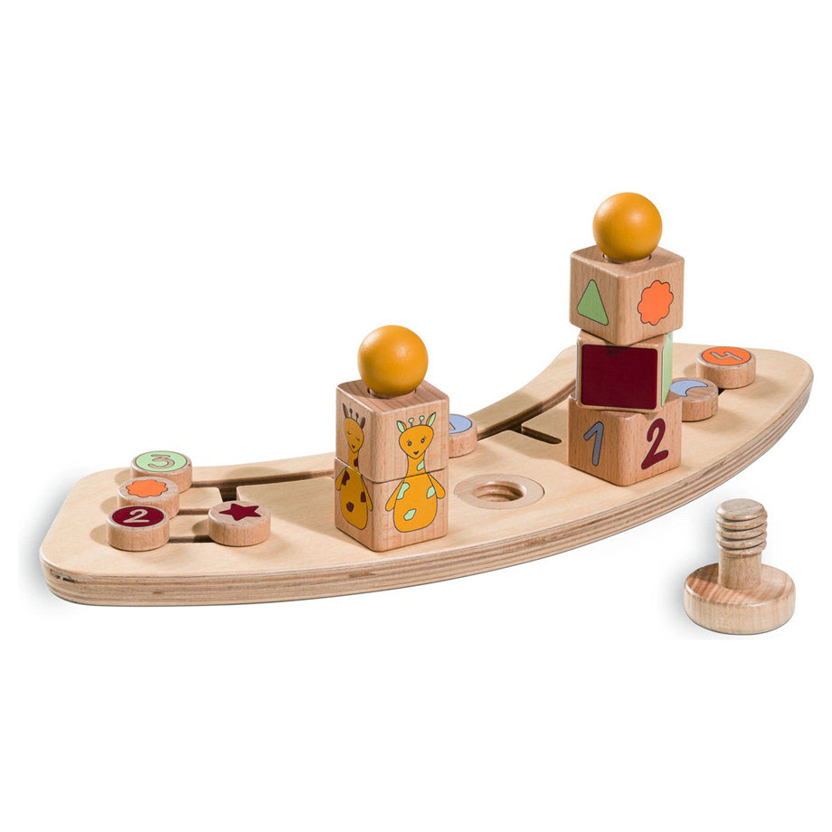 Hauck Play Sorting Set Giraffe Baby Wooden Toy