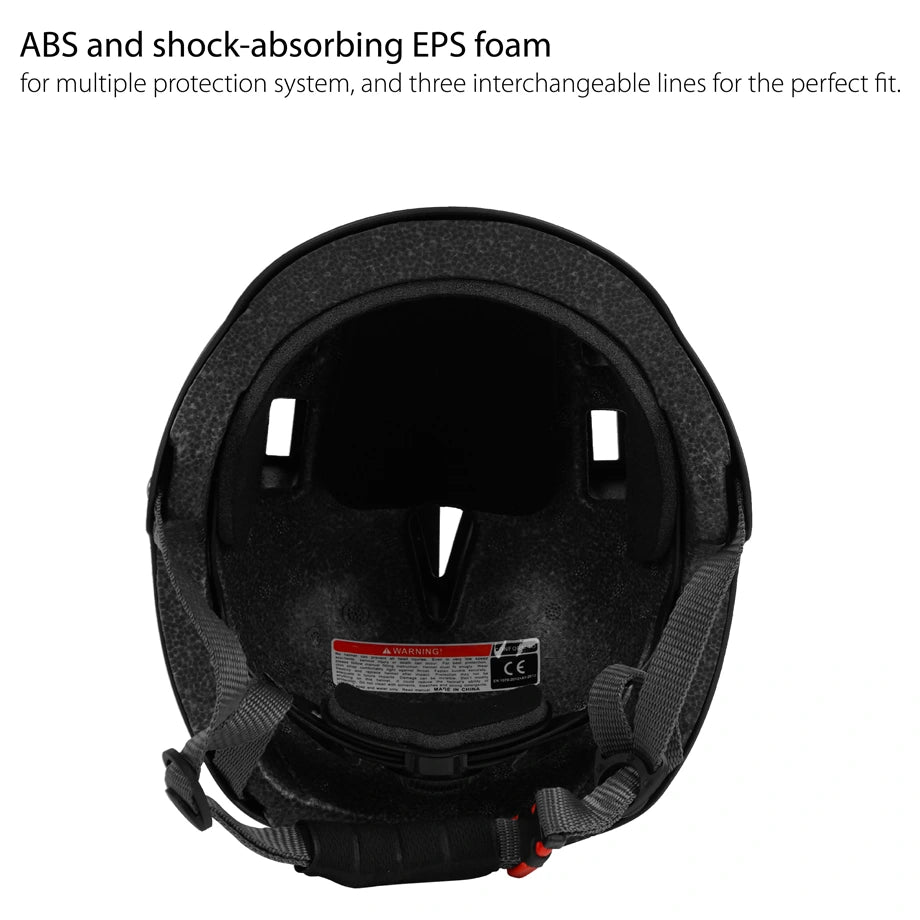 Qplay Manbo Kids Safety Helmet (1–6Y, Adjustable) (Black)
