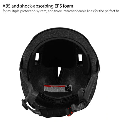 Qplay Manbo Kids Safety Helmet (1–6Y, Adjustable) (Black)