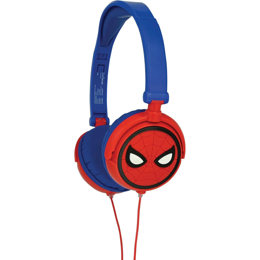Lexibook Spider Man Stereo Wired Foldable Headphone Lexibook Spider Man Stereo Wired Foldable Headphone