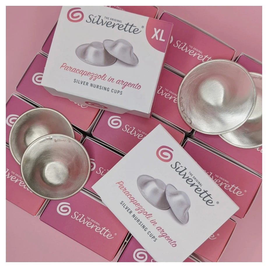 Silverette Silver Nursing Cups (Xl)