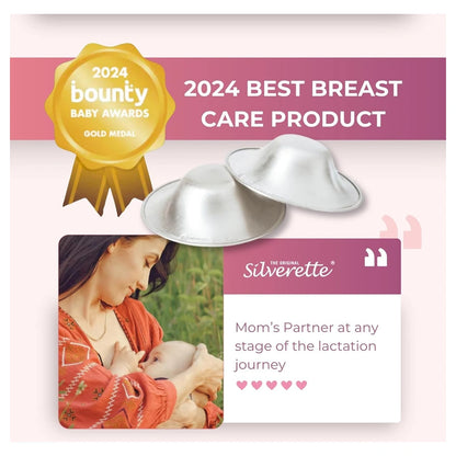 Silverette Silver Nursing Cups + O-Feel (Regular)