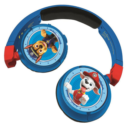 Lexibook Paw Patrol 2 in1 Foldable Headphone