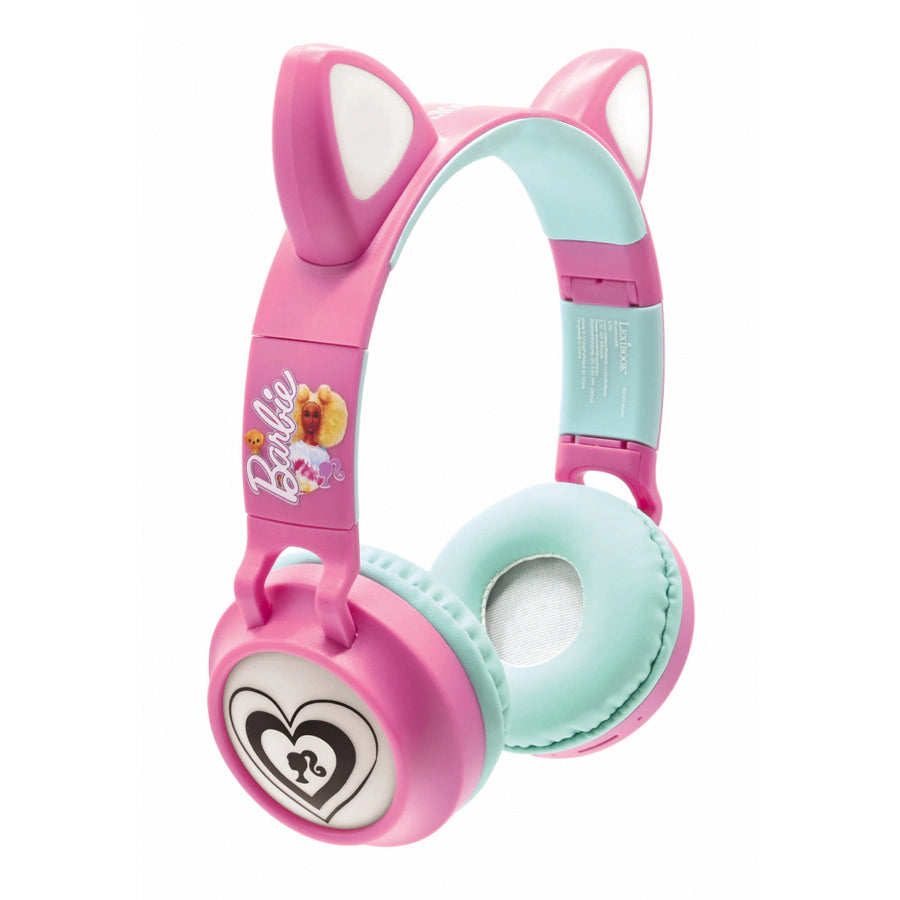Lexibook Barbie Wireless Rechargeable Headphones W/Light