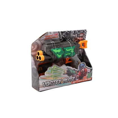 Hip Shot Soft Bullet Gun (3-Round Rotating, Includes 6 Bullets)