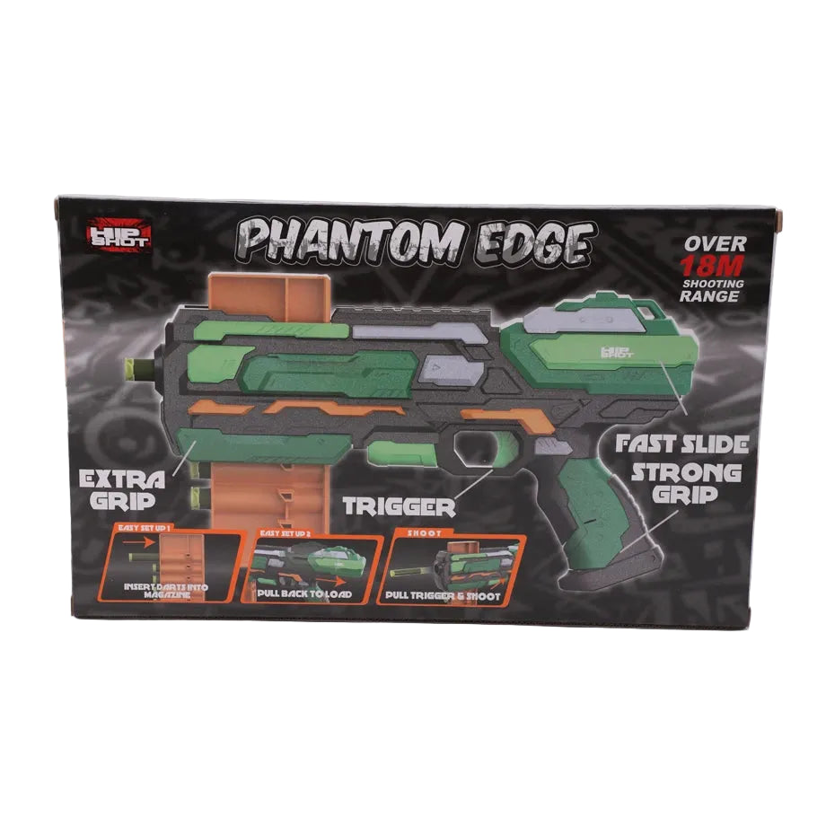 Hip Shot Soft Bullet Gun Set Large (Includes 6 Bullets)