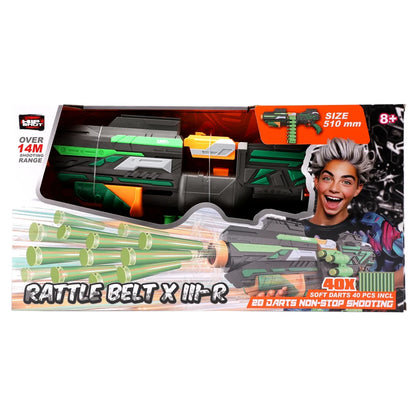 Hip Shot Soft Bullet Revolver (20 Chambers, Includes 40 Bullets)