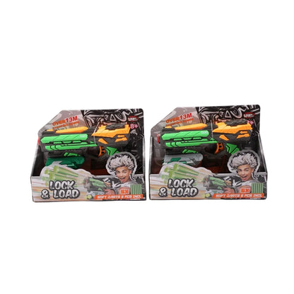 Hip Shot Soft Bullet Gun Small Lock & Load | Includes 6 Soft Bullets