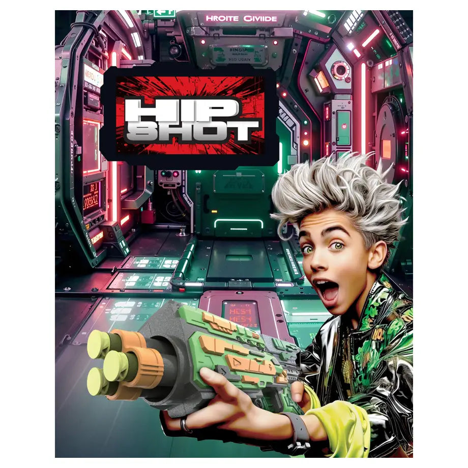 Hip Shot Soft Bullet Gun (3-Round, Includes 6 Bullets)