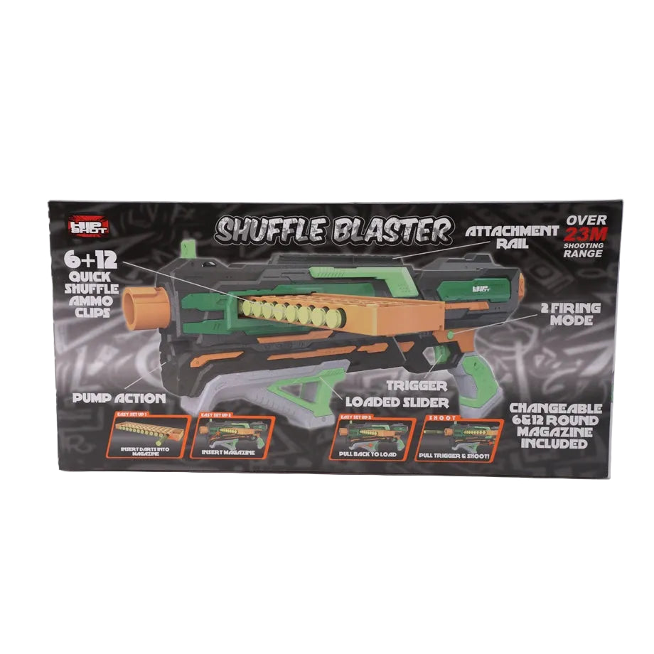 Hip Shot Soft Bullet Gun (12-Round, Includes 24 Bullets)