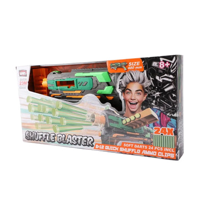 Hip Shot Soft Bullet Gun (12-Round, Includes 24 Bullets)