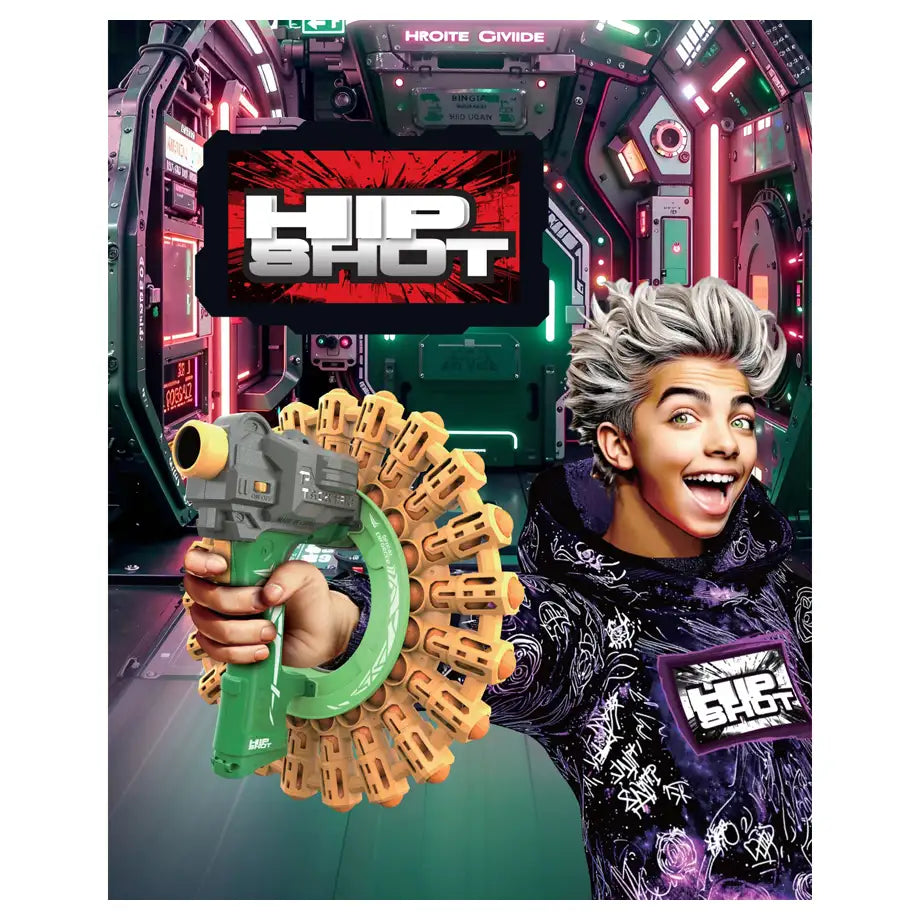 Hip Shot Battery-Operated Soft Ball Gun (88-Round)