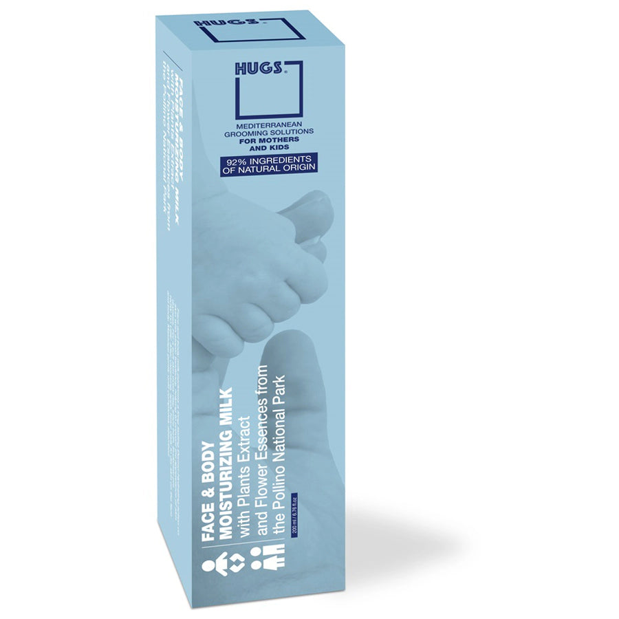 Hugs Face & Body Moise Milk 200ml