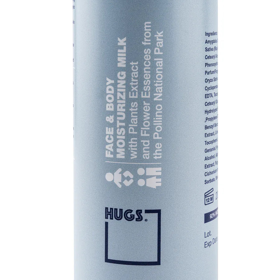 Hugs Face & Body Moise Milk 200ml