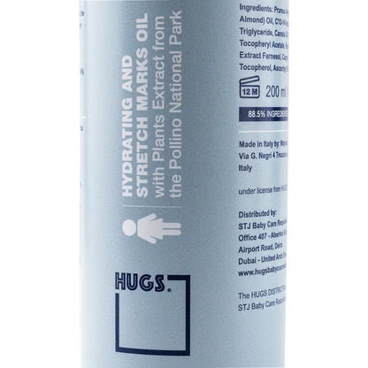 Hugs Hydrating & Strech Marks Oil 200ml