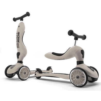 Scoot & Ride 2-in-1 Highwaykick 1 Scooter (Ash)