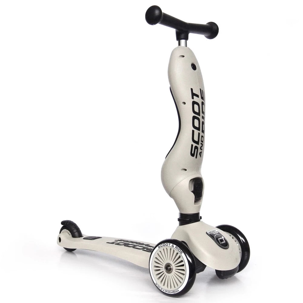 سكوتر Scoot & Ride 2 في 1 Highwaykick 1 (رمادي) سكوتر Scoot & Ride 2 في 1 Highwaykick 1 (رمادي)
