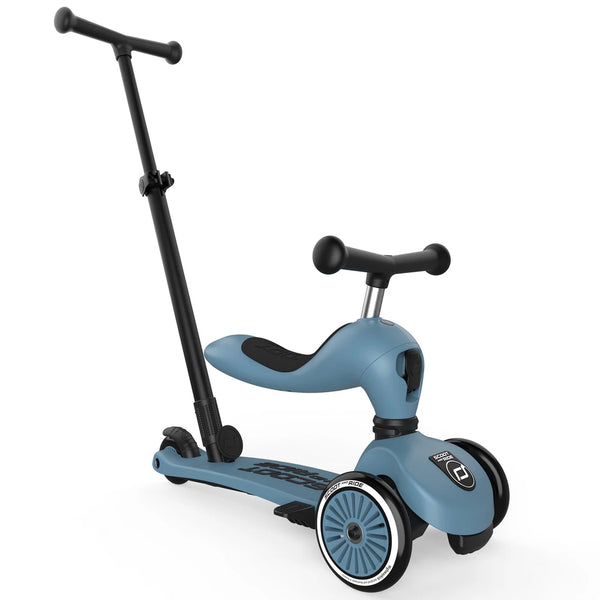 Scoot & Ride Highwaykick 1 Push and Go Steel