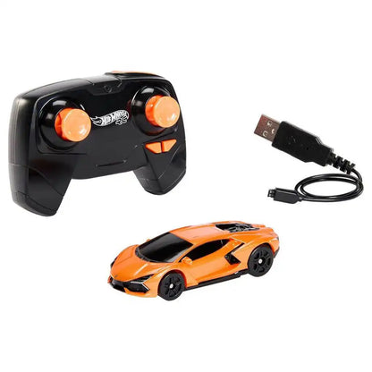 Hot Wheels Lamborghini Revuelto RC Car (1:64, Orange)
