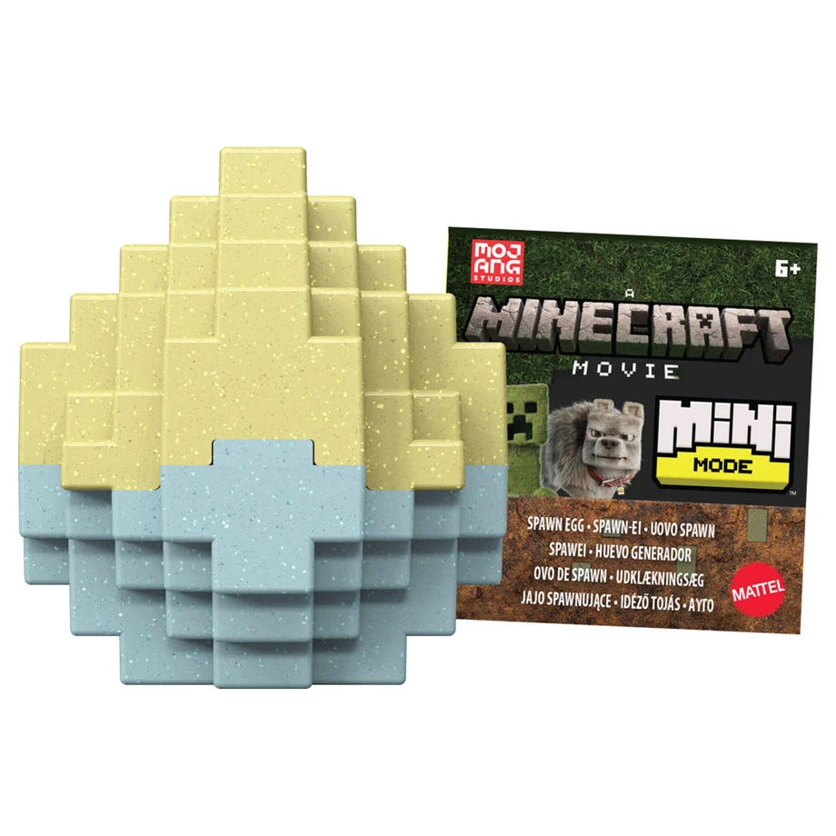 Minecraft Mini Mode Surprise Figure Spawn Egg Capsule (6.35 cm, Assorted)