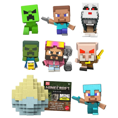 Minecraft Mini Mode Surprise Figure Spawn Egg Capsule (6.35 cm, Assorted)