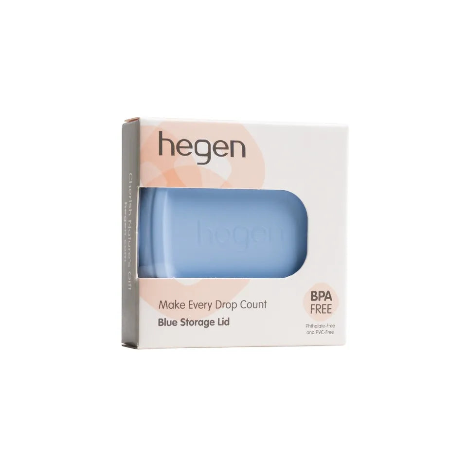 غطاء تخزين حليب الثدي Hegen PCTO (أزرق) غطاء تخزين حليب الثدي Hegen PCTO (أزرق)