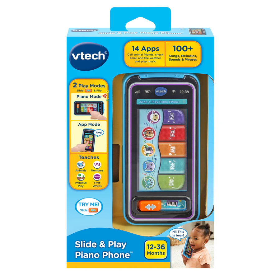 هاتف البيانو القابل للسحب والتشغيل من Vtech (Vtus) هاتف البيانو القابل للسحب والتشغيل من Vtech (Vtus)