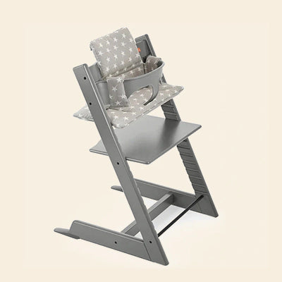 Mima Moon Highchair Full Set (Black/Snow White)