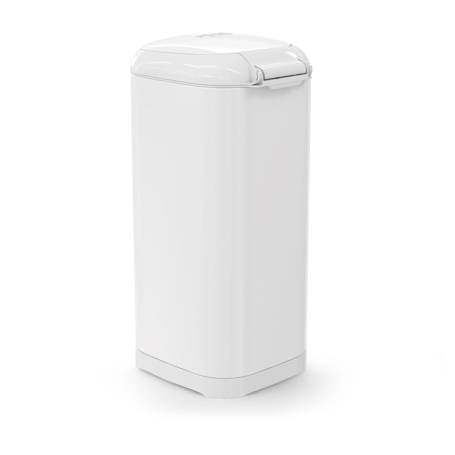 Diaper Genie Select Odor Lock Stainless Steel Pail (White)