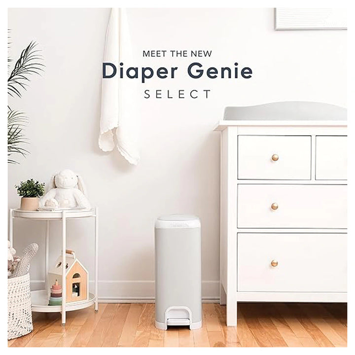 Diaper Genie Select Odor Lock Stainless Steel (Pail Grey)