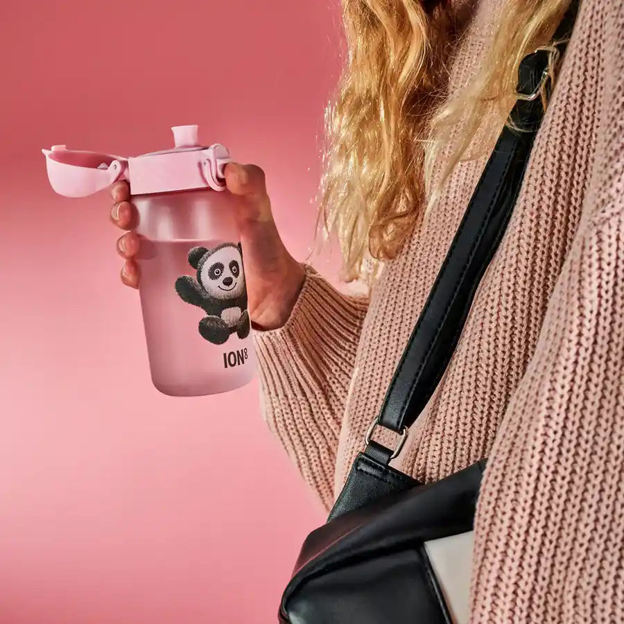 Ion8 Water Bottle, Panda 350ml