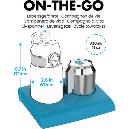 Ion8 Water Bottle, Panda 350ml