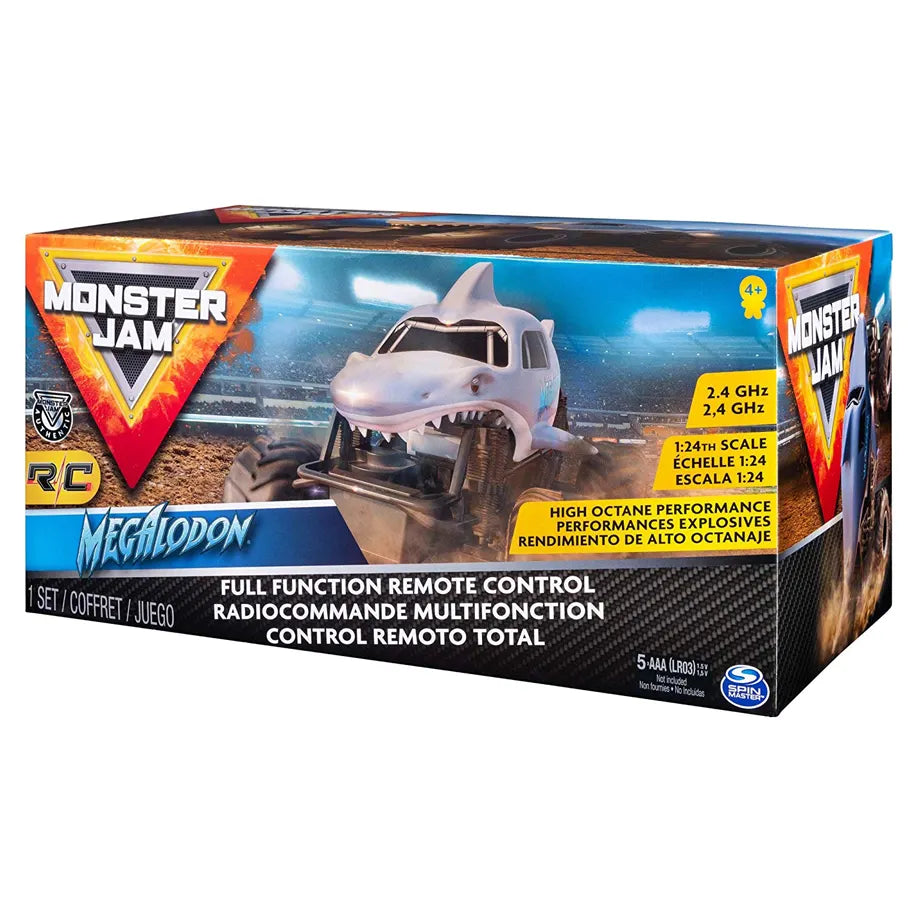 Monster Jam RC Megalodon Monster Truck (1:24)