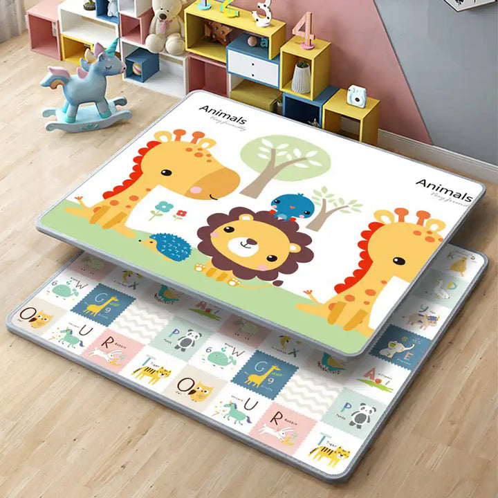 Galaxy - Baby Reversible Playmats - Animals (1.5cm Thick)