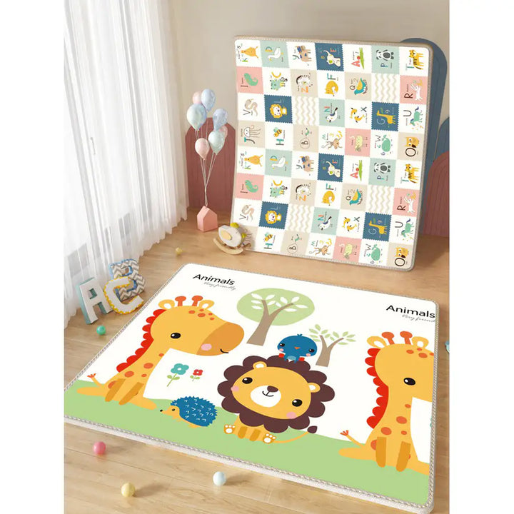 Galaxy - Baby Reversible Playmats - Animals (1.5cm Thick)