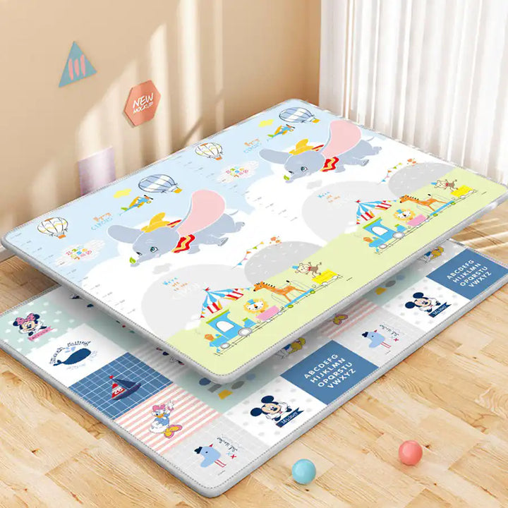 Galaxy - Baby Reversible Playmats - Elephant (1cm thick)