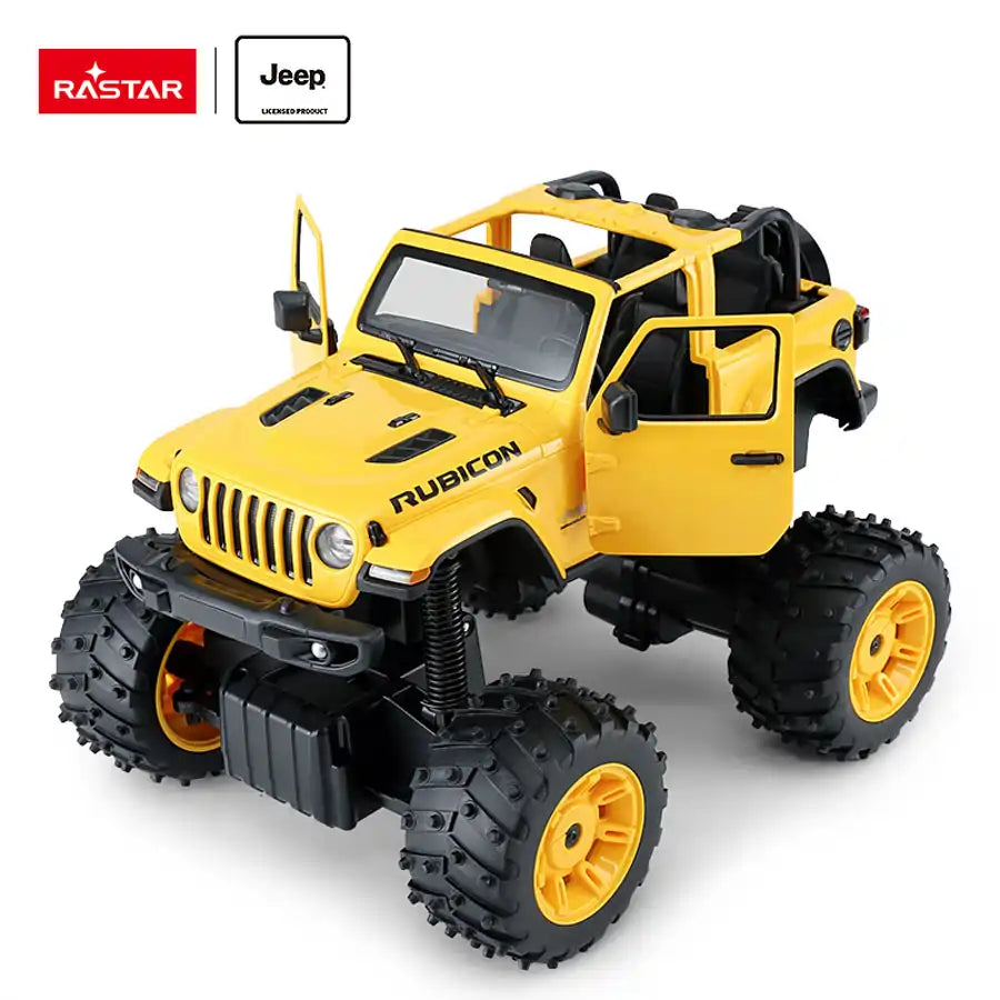 Rastar R/C 1:14 جيب رانجلر Jl بتصميم قدم كبير Rastar R/C 1:14 جيب رانجلر Jl بتصميم قدم كبير